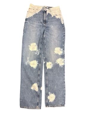 🌀 PacSun 90s boyfriend jeans bleach splatter tie dye denim size 28